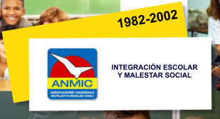 1982-2002 INTEGRACIÓN ESCOLAR  Y MALESTAR SOCIAL